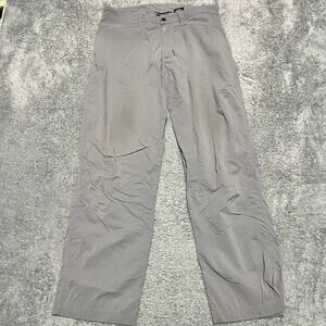 Goruck Pants Mens 34x32 Gray Tough Dry Stretch Rucking Cargo Gray *hole